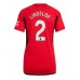 Billige Manchester United Victor Lindelof #2 Hjemmebane Fodboldtrøjer Dame 2023-24 Kortærmet